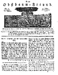 Der Obstbaumfreund, Jg.VI, 8.Januar 1833, No 2.