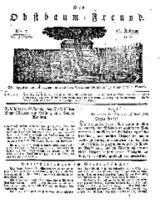 Der Obstbaumfreund, Jg.VI, 16. Februar 1833, No 7.