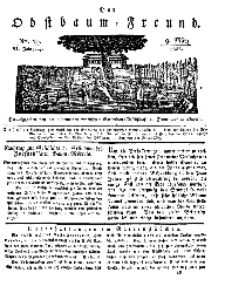 Der Obstbaumfreund, Jg.VI, 9. März 1833, No 10.