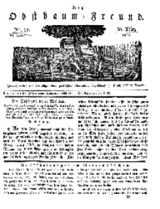 Der Obstbaumfreund, Jg.VI, 30. März 1833, No 13.