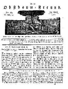 Der Obstbaumfreund, Jg.VI, 20. April 1833, No 16.