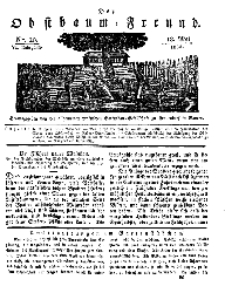 Der Obstbaumfreund, Jg.VI, 18. Mai 1833, No 20.