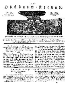 Der Obstbaumfreund, Jg.VI, 16. Juni 1833, No 24.