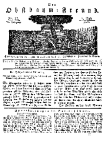 Der Obstbaumfreund, Jg.VI, 7. Juli 1833, No 27.
