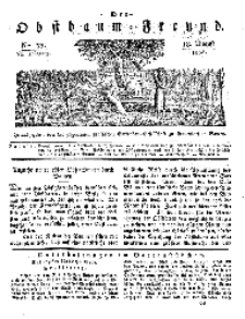Der Obstbaumfreund, Jg.VI, 18. August 1833, No 33.