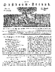 Der Obstbaumfreund, Jg.VI, 25. August 1833, No 34.