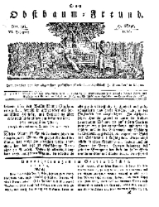 Der Obstbaumfreund, Jg.VI, 9. September 1833, No 36.