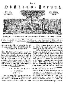 Der Obstbaumfreund, Jg.VI, 23. September 1833, No 38.