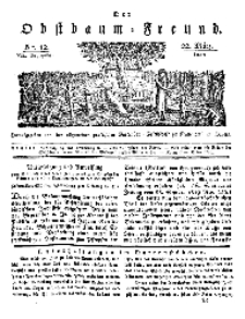 Der Obstbaumfreund, Jg.VII, 22. März 1834, No 12.
