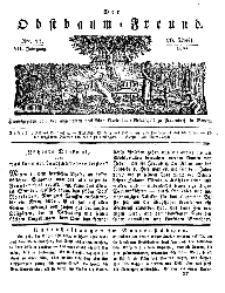 Der Obstbaumfreund, Jg.VII, 26. April 1834, No 17.