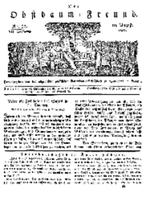 Der Obstbaumfreund, Jg.VII, 10. August 1834, No 32.