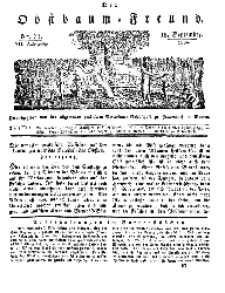 Der Obstbaumfreund, Jg.VII, 15. September 1834, No 37.