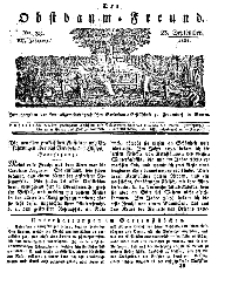 Der Obstbaumfreund, Jg.VII, 23. September 1834, No 38.