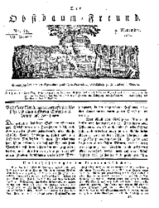 Der Obstbaumfreund, Jg.VII, 3. November 1834, No 44.