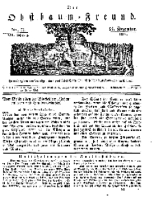 Der Obstbaumfreund, Jg.VII, 24. Dezember 1834, No 51.
