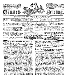 Blumen-Zeitung, Jg. VI, Januar 1833, No 2.