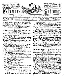 Blumen-Zeitung, Jg. VI, April 1833, No 7.