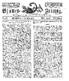 Blumen-Zeitung, Jg. VI, Mai 1833, No 10.