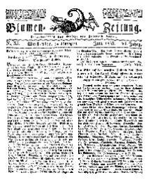 Blumen-Zeitung, Jg. VI, Juni 1833, No 11.