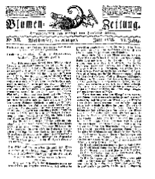Blumen-Zeitung, Jg. VI, Juni 1833, No 12.