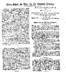Extra=Blatt (Blumen-Zeitung), 1833, No 13.