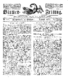 Blumen-Zeitung, Jg. VI, August 1833, No 15.