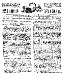 Blumen-Zeitung, Jg. VI, August 1833, No 16.