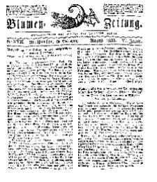 Blumen-Zeitung, Jg. VI, August 1833, No 17.