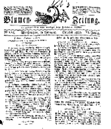 Blumen-Zeitung, Jg. VI, October 1833, No 21.