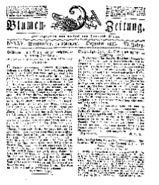 Blumen-Zeitung, Jg. VI, Dezember 1833, No 25.