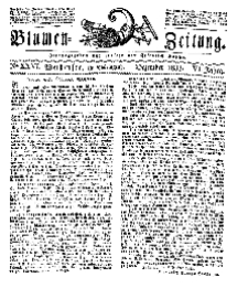 Blumen-Zeitung, Jg. VI, Dezember 1833, No 26.