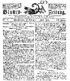 Blumen-Zeitung, Jg. VII, Juni 1834, No 11.