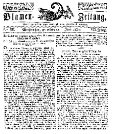 Blumen-Zeitung, Jg. VII, Juni 1834, No 12.