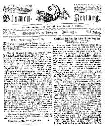 Blumen-Zeitung, Jg. VII, Juli 1834, No 14.
