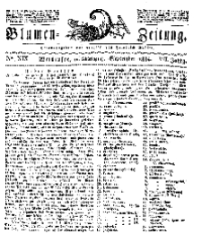 Blumen-Zeitung, Jg. VII, September 1834, No 19.