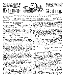 Blumen-Zeitung, Jg. VII, October 1834, No 20.