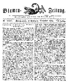 Blumen-Zeitung, Jg. VII, Dezember 1834, No 24.