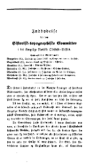 Indbydelfe für den Historisk-topographiste Committee...