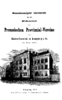Neunundzwanzigster Jahresbericht über die Wirksamkeit...