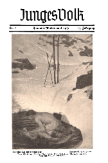 Die Pflugschar... (Beilage: "Junges Volk"), 13 Jg. 1931, Nr 1.