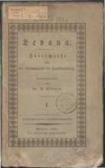 Levana : Zeitschrift für das Gesammtgebiet der Jugenderzeihung