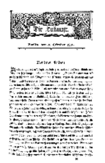 Die Zukunft, 26. October, Bd. 37.