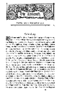 Die Zukunft, 9. November, Bd. 37.