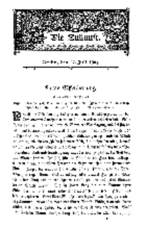 Die Zukunft, 27. Juli, Bd. 36.