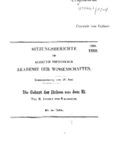 ...1908, XXXII, Gesammtsitzung vom 25. Juni, R. Kekule, Die Geburt der Helena aus dem Ei
