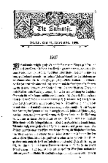 Die Zukunft, 11. November, Bd. 29.