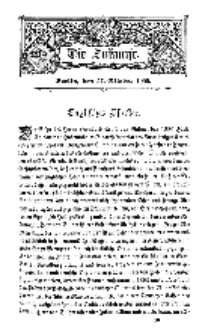 Die Zukunft, 27. October, Bd. 33.