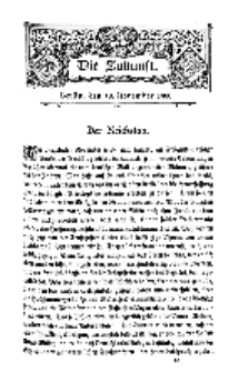 Die Zukunft, 10. November, Bd. 33.