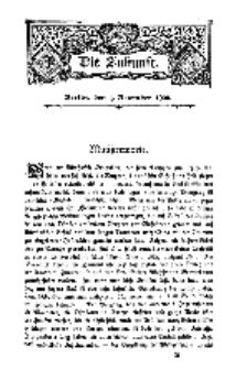 Die Zukunft, 1. Dezember, Bd. 33.