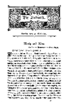 Die Zukunft, 11. Mai, Bd. 35.